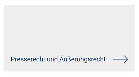 Presserecht und Äußerungsrecht Expertise